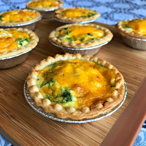 Mini Corned Beef Quiche