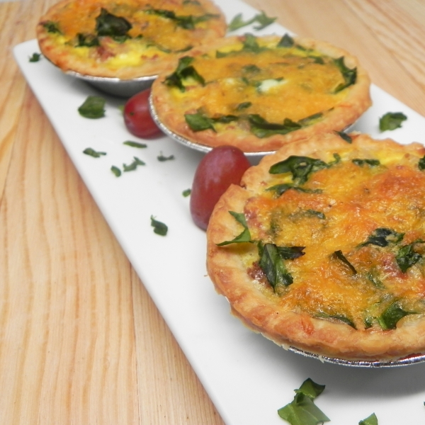 Mini Corned Beef Quiche