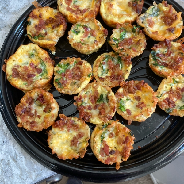 Mini Corned Beef Quiche