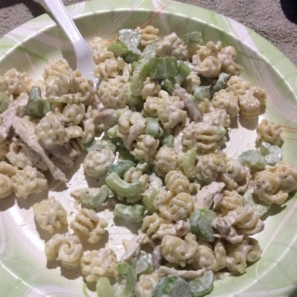 Dill Lemon Chicken Pasta Salad