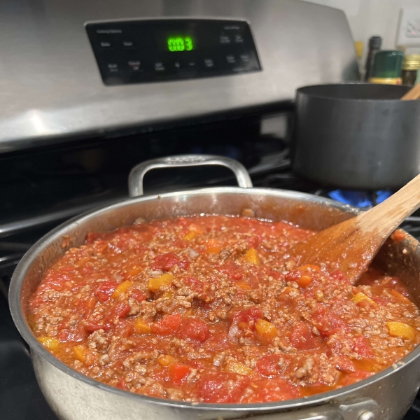 Spaghetti Sauce with Ground Beef