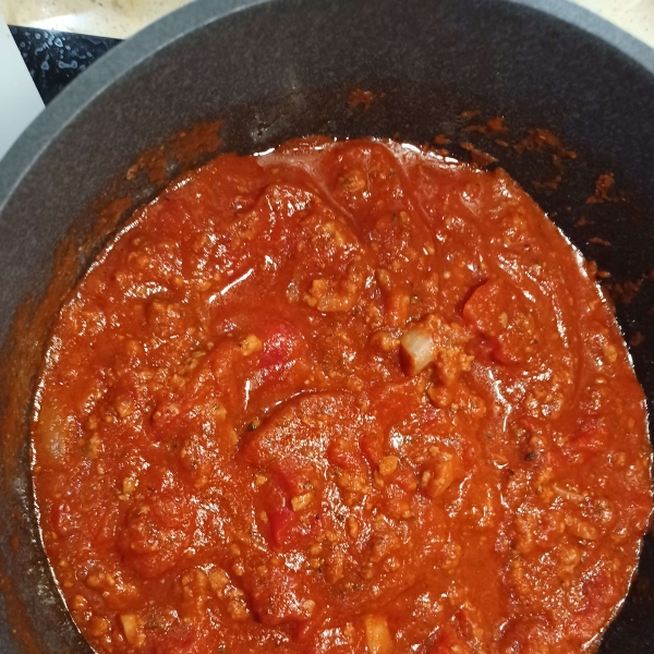 Spaghetti Sauce with Ground Beef