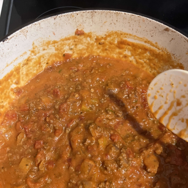 Spaghetti Sauce with Ground Beef