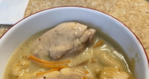 Slow Cooker Chicken and Dumplings