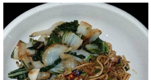 Vegan Lo Mein with Korean Tofu Bulgogi