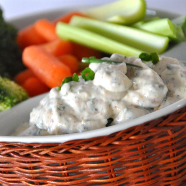 No-Guilt Zesty Ranch Dip