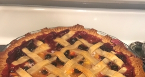 Peach Blueberry Pie