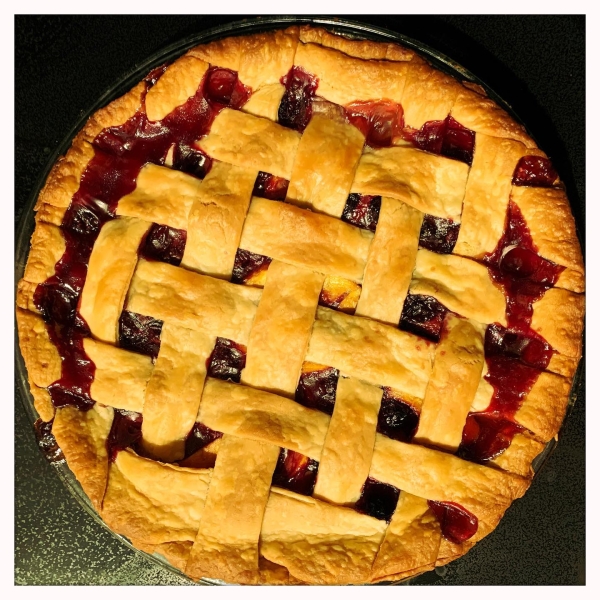 Peach Blueberry Pie