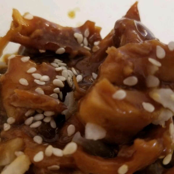 Sesame Chicken for Slow Cooker