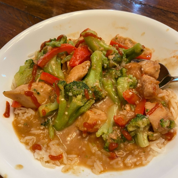 Sesame Chicken for Slow Cooker