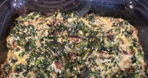 Spinach and Mushroom Frittata