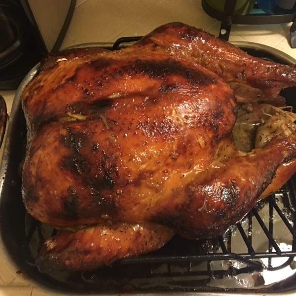 Holiday Turkey With Honey Orange Glaze