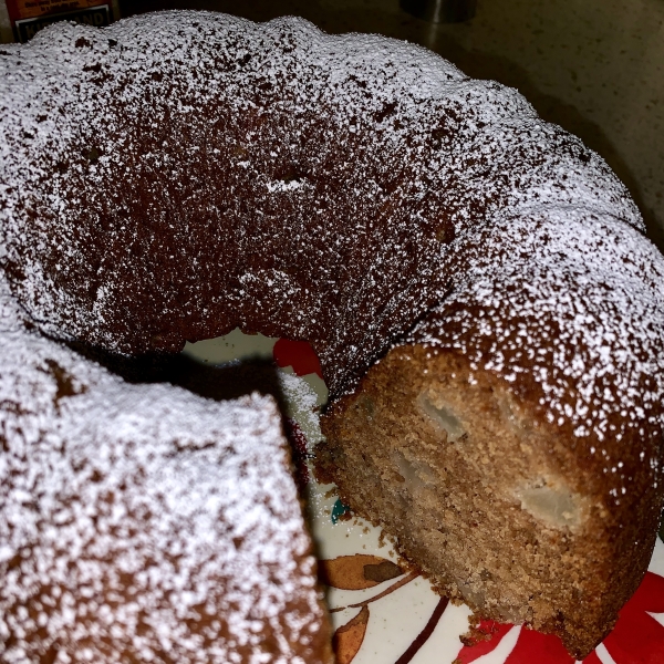 Fabulously Sweet Pear Cake