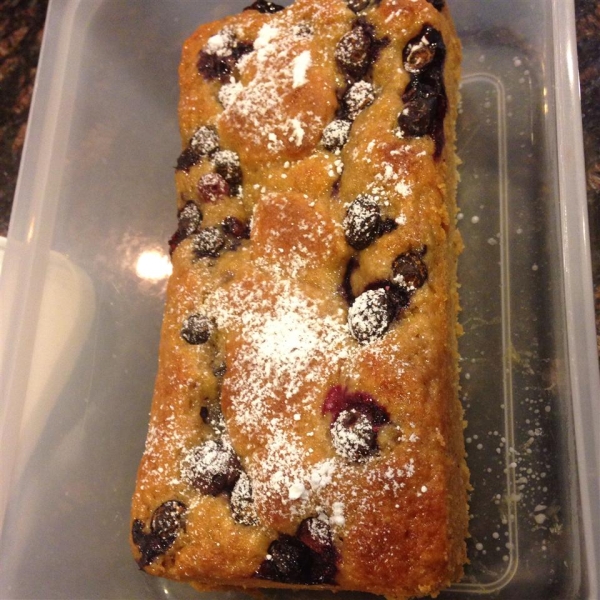 Blueberry Yogurt Pound Cake