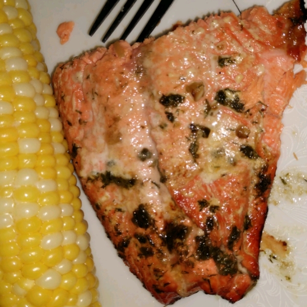 Anne's Fabulous Grilled Salmon