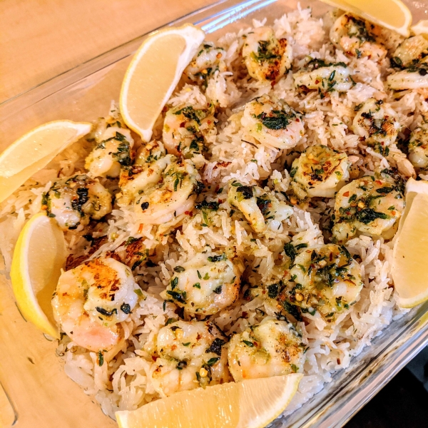 Chef John's Grilled Garlic and Herb Shrimp