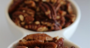 Paleo Candied Hot Roasted Pecan Bits