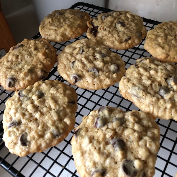 Chocolate Chip Oatmeal Cookies