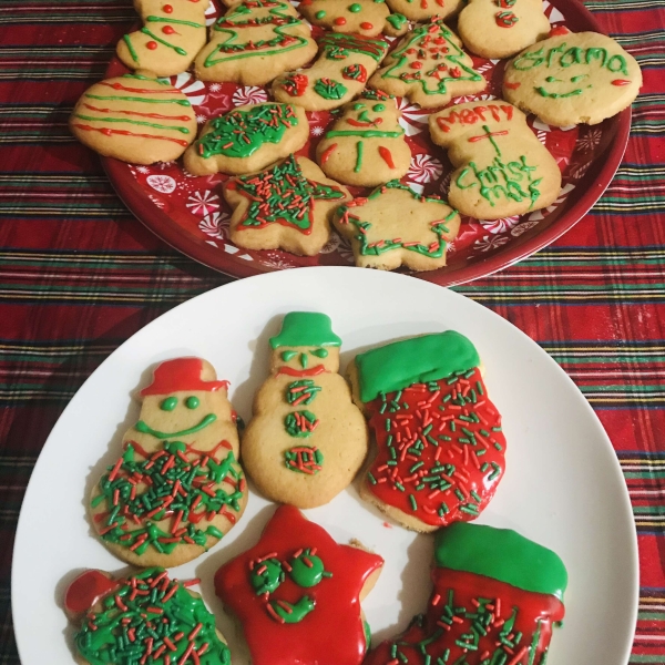 Christmas Tree Cookies