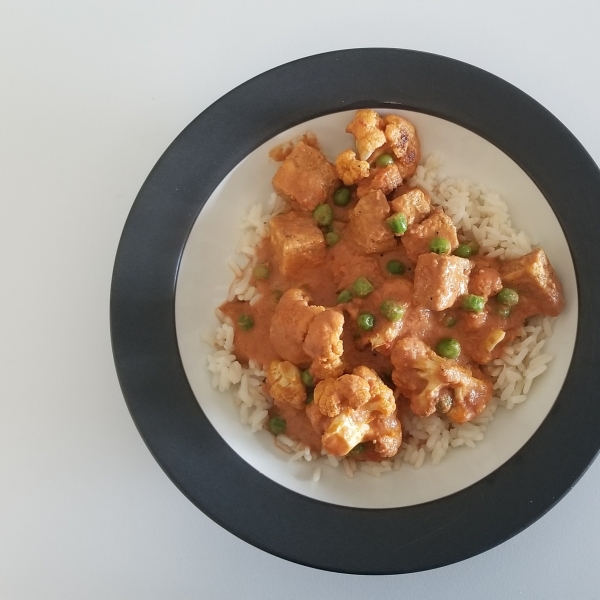 Cauliflower and Tofu Masala