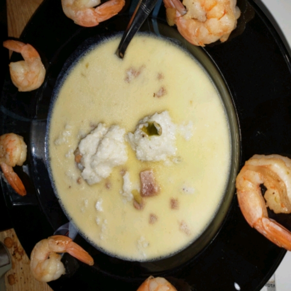 Shrimp and Grits Louisiana Style