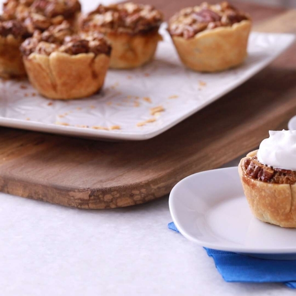 Mini Pecan Pie Cheesecakes