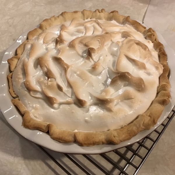 Mom's Chocolate Meringue Pie