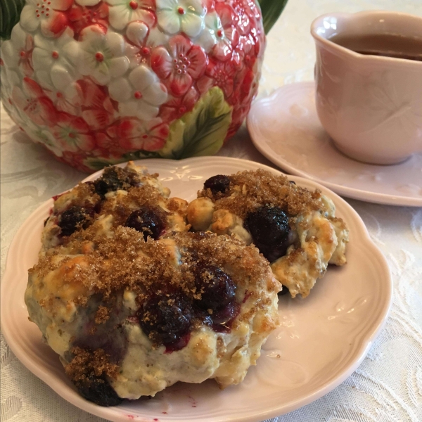 Quick 'n Easy Blueberry Oat Biscuits