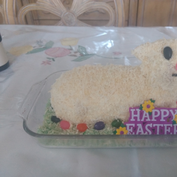 Easter Lamb Cake