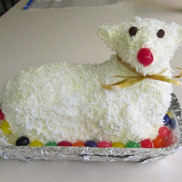 Easter Lamb Cake