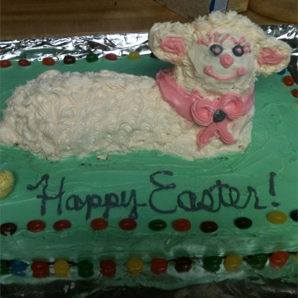 Easter Lamb Cake