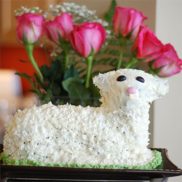 Easter Lamb Cake