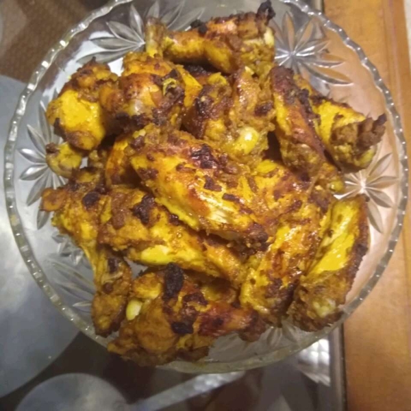 Curry-Spiced Chicken Wings