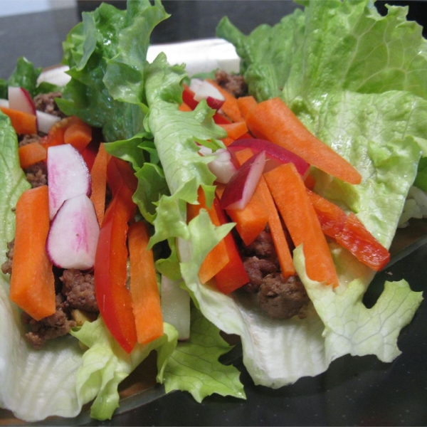 Asian Roll Lettuce Wrap