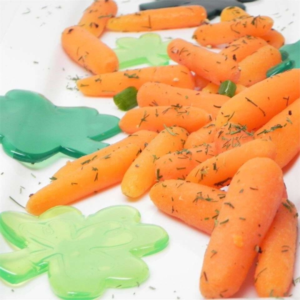 Baby Carrots with Dill Butter