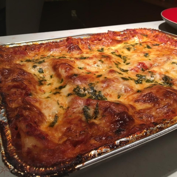 Vegetarian Four Cheese Lasagna