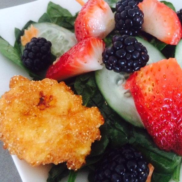 Spring Strawberry Spinach Salad