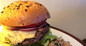 Roasted Portobello Mushrooms with Blue Cheese