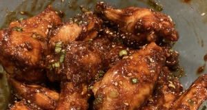 Air Fryer Balsamic-Glazed Chicken Wings