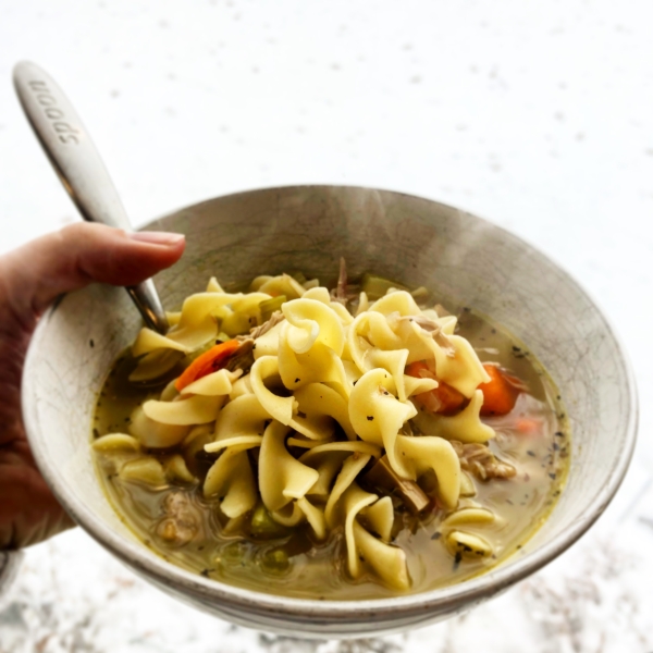 No-Fuss Turkey Noodle Soup