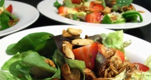 Strawberry Salad with Shallot-Honey Vinaigrette