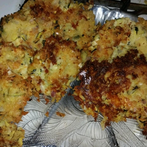 Zucchini and Feta Cheese Fritters (Kolokithokeftedes)