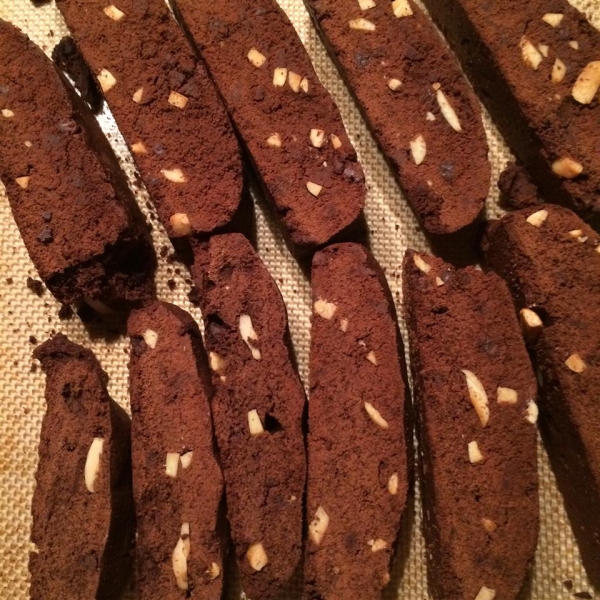 Chocolate Chocolate Biscotti