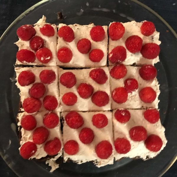 Raspberry Fudge Brownies