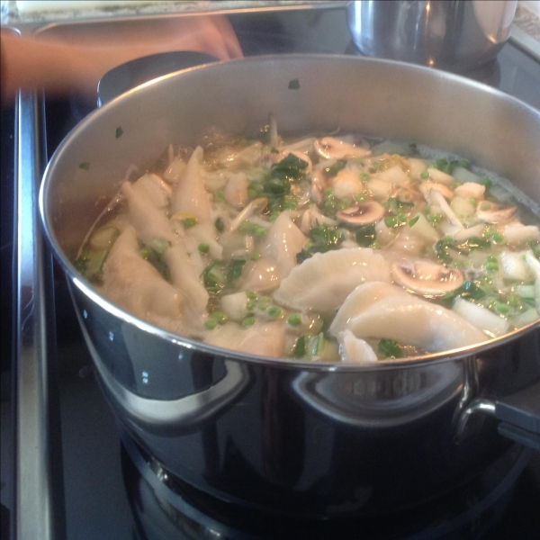 Homemade Wonton Soup