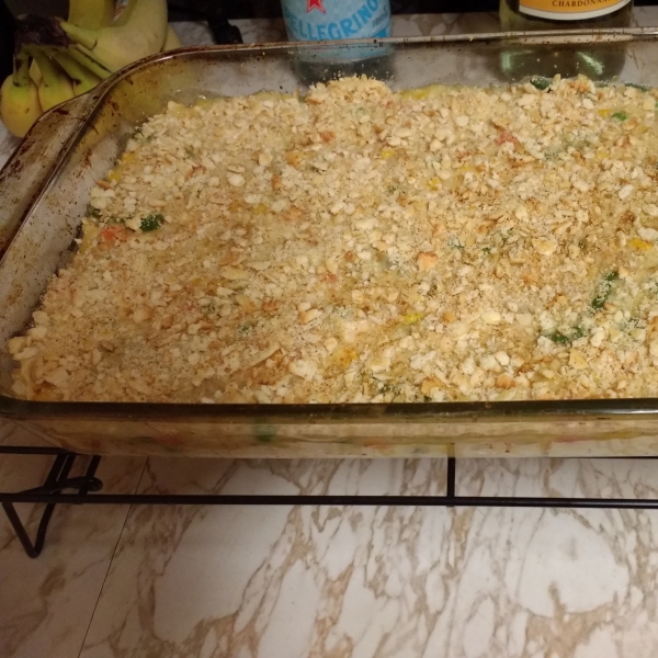 Veggie Chicken Rice Casserole