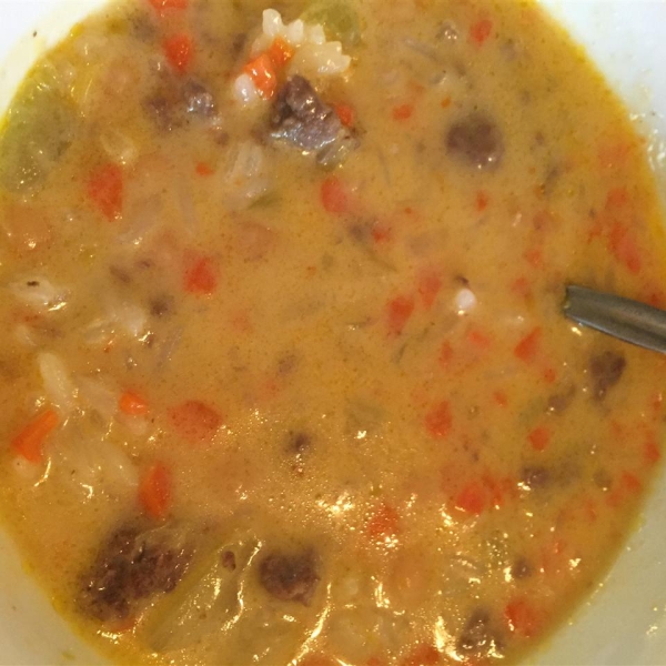 Cheeseburger Vegetable Soup