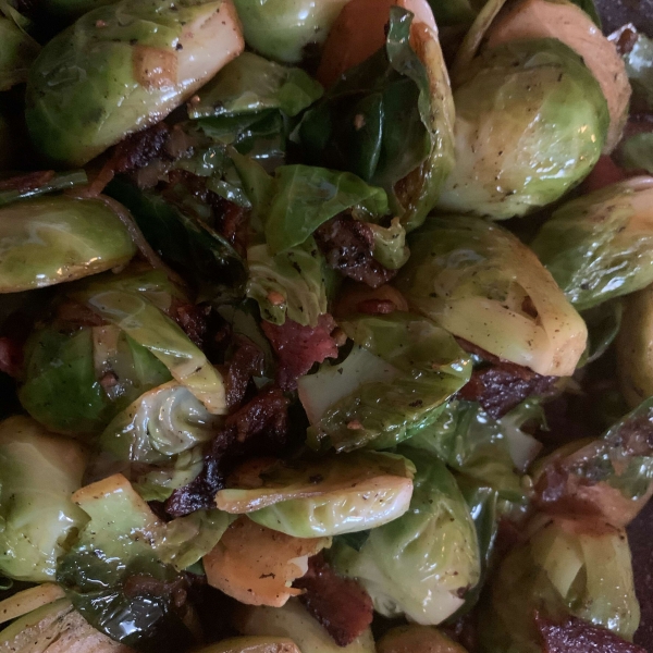 Quick Brussels and Bacon