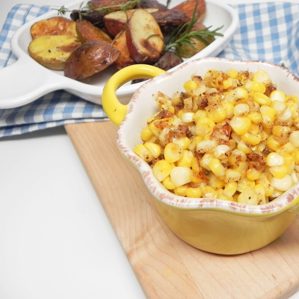 Pan-Fried Corn