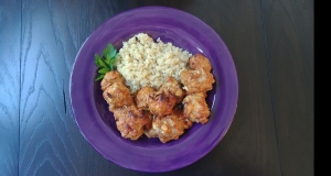 Chicken Meatballs with Quinoa